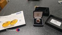 2007 Elizabeth II gold proof full sovereign boxed - 4