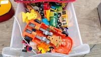 Avengers children's storage box with 5 drawers plus contents - 4