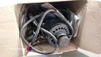 Box of wood cutting drill bits, assorted drill bits and drill bit sharpener - 3