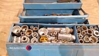 Blue Canteleaver toolbox and contents - 2