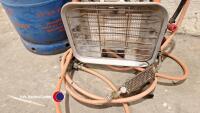Gas garage heater, gas bottle and gas blow torches - 2