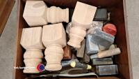 Box of hand tools and blade sharpening tools - 2