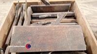 Box of vintage edging planes - 4