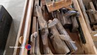 Box of vintage hand planes/scribers - 5