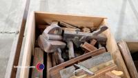 Box of vintage hand planes/scribers - 6