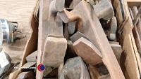 Box of large vintage wooden planes - 3