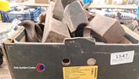 Box of large vintage wooden planes - 6