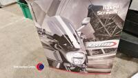 Quantity of car accessories including car polisher, tyre pump, torch, wheel trims, bike rack and trailer mudguards - 2