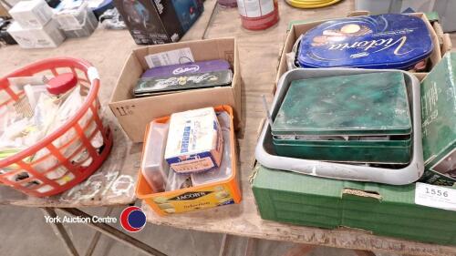2 x boxes of screws, bolts, nuts and fixings