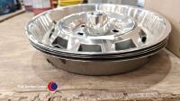 4x chrome Daimler wheel trims - 2