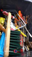 2 boxes of garage items - 2