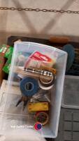 2 boxes of garage tools and fittings - 3