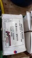 3 boxes of 500 x 4.8 x 25mm yellow head screws. 1 box of 1000 A2 stainless steel M4 x 25mm screws. - 2