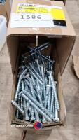 New 8 x 80 coach screws