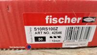Box of new 10mm rawl plugs with screws - 2
