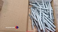 Box of new 10mm rawl plugs with screws - 3