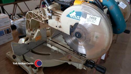 Makita ls1214 mitre chop saw, 110v excellent working order.