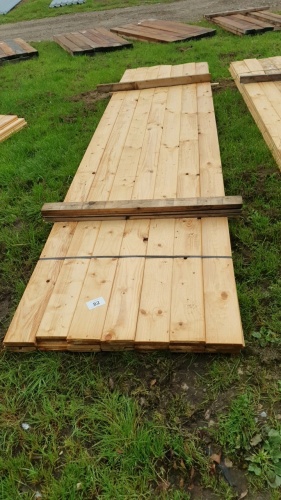 Pack of boards, laths, T&G etc 35 x 5.5x1x160"