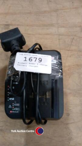 Einhell Power X change battery charger