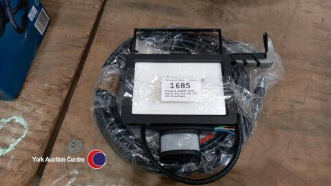 Pressure washer hose, Dewalt pry bar and LED PIR floodlight