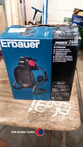 Erbauer workshop heater