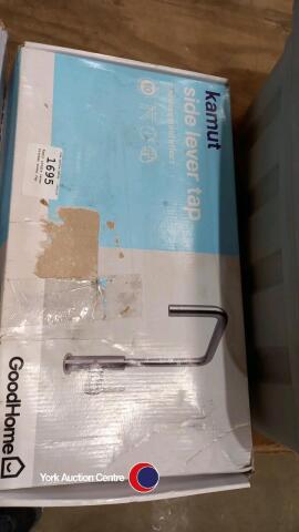 Kamji single lever kitchen mixer tap