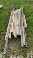 Various lengths of 2x2 timber