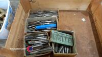 170 HSS hand taps, 30 WHIT-42BSF - 15 UNC - 83 UNF