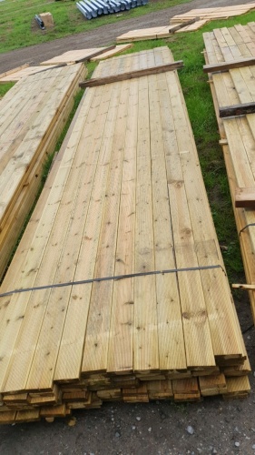 Pack of boards, laths, T&G etc 4x1x225"