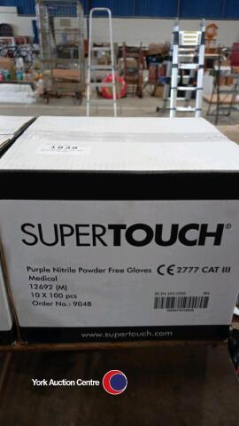 10 x boxes of 100 new Nitrile gloves