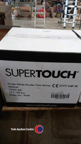 10 x boxes of 100 new Nitrile gloves