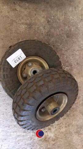 Pair of small wheels