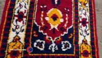 Brightly coloured wool rug, 175cm x 90cm - 2