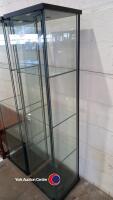 Glass display tower cabinets - 2