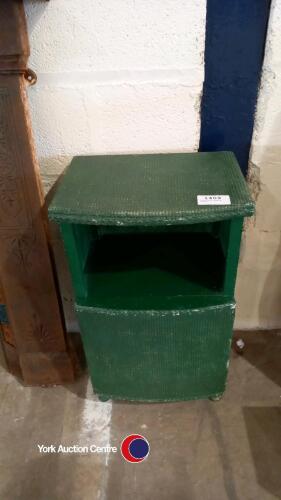 Lloyd Loom bedside cabinet