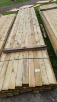 Pack of boards, laths, T&G etc 4x1x225"