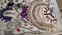 2 x trays of fashion jewellery - 3
