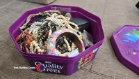 Box of costume jewellery