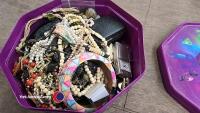 Box of costume jewellery - 2