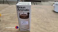 Braun Aromatic Coffee Grinder, boxed and unused - 2