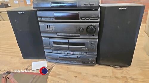 Sony music centre + speakers