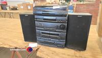 Sony music centre + speakers - 4