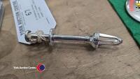 A Schaming Norway silver & enamel 1950's sugar tongs