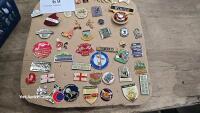 Vintage badges
