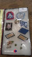 Collection of military badges and patches - 3