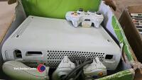 Xbox360 Games Console together with a selection of games etc in 2 boxes - 3