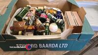 1 box of vintage alcohol miniatures- not for consumption
