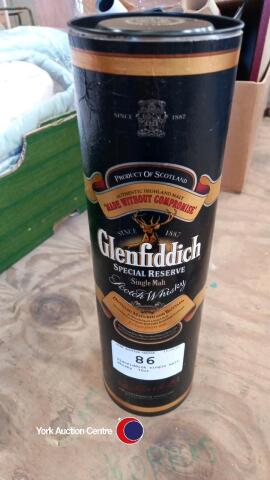 Glenfiddich single malt whisky, 70cl