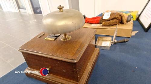 Vintage railway block bell
