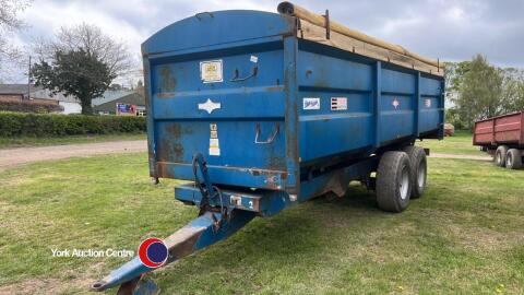 AS Marston 14T grain trailer c/w rollover sheet